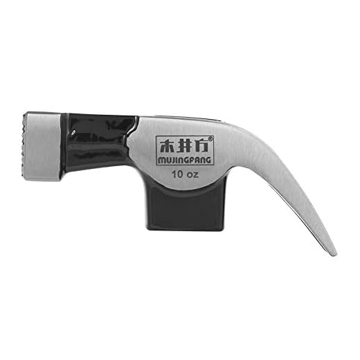 Garosa 10oz martelo de garra, aço de alto carbono, ângulo de curvatura, garfo duplo em forma de v, cabeça de martelo de garra de carpinteiro para manutenção de reparos de ferramentas de marcenaria doméstica, martelo de garra