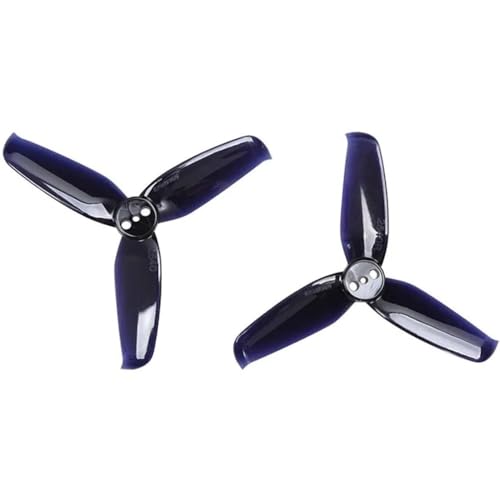 Hélices 2.5 pouces pour réparer drone FPV avec moteurs 1104 1105 2540 noir