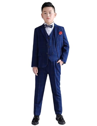 Costume trois pièces pour garçon idéal pour mariages et fêtes de famille