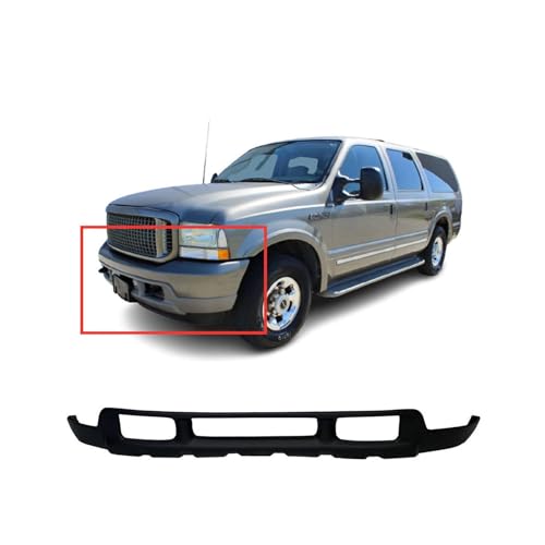 Image of FitParts For Ford Excursion /F-250 1999-2004 Front Upper Bumper Valance | Fits Ford Excursion F-250 Super Duty, Ready to Paint, OEM 1C3Z17626AAC, FO1095176