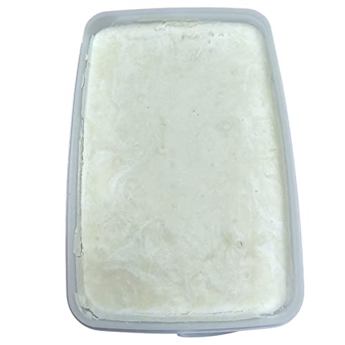 Essential Depot Shea Butter - Grade A - Organic - Unrefined - 7 Lbs In A Pp Pail - R.e.d. Roasted - Microwavable Container With Resealable Lid And Removable Handle #TOP1