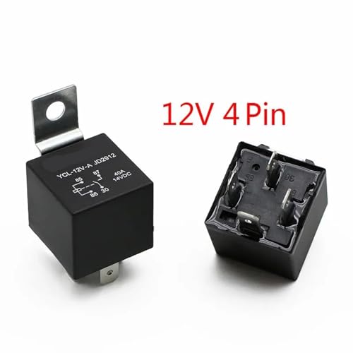 Relais de voiture étanche 12V 40A 4 broches pour phare automobile - 2
