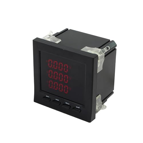 Compteur électrique numérique triphasé 9696 multifonction avec écran partagé