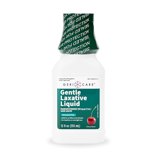 GeriCare Liquid Laxative for Constipation Relief - Maximum Strength Stool