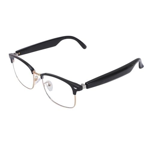 Smart Bluetooth Glasses, Anti Blue Light Smart Glasses for Men and Women, with Dual Speakers, Support Touch Sensitive Music Playback Answer Calls