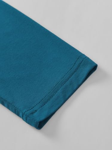 Latuza Women's Petite 2 Piece Pj Lounge Set Petite Length Top Wide Leg Pants4