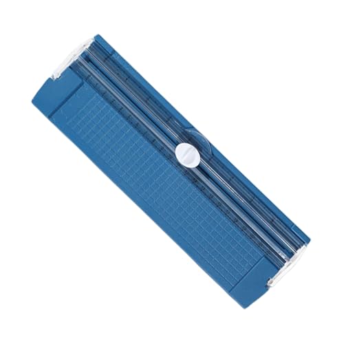 Sghtil Massicot Cortador Slider, Herramienta de corte fácil seguro y preciso, Cortador preciso Portátil para Proyectos Fotos Tarjetas Cartón Etiquetas