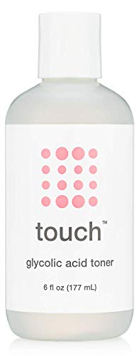 7% Glycolic Acid Toner with Rose Water, Witch Hazel, and Aloe Vera Gel  Alcohol & Oil Free Exfoliating Anti Aging AHA Face Toner  Improves Wrinkles, Dullness, Pores, Acne, Skin Tone & Texture, 6 oz.