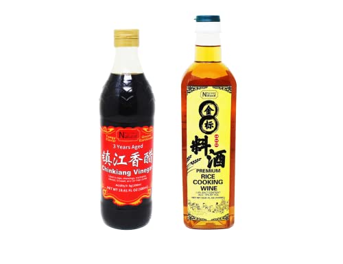Chinkiang Vinegar 19.61 Fl Oz And Chinese Cooking Wine 33.81 Fl Oz #TOP24