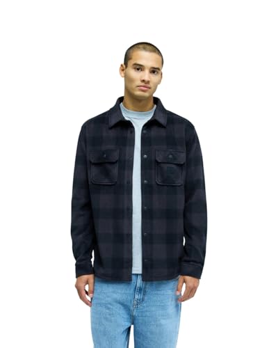 Quiksilver Pantalones Venture Polar - Camisa de Forro Polar para Hombre, Color Negro