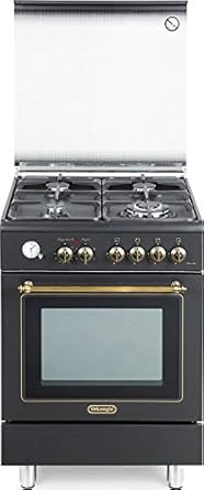 De Longhi PEMA 664 C ED - Cucina a gas con forno...