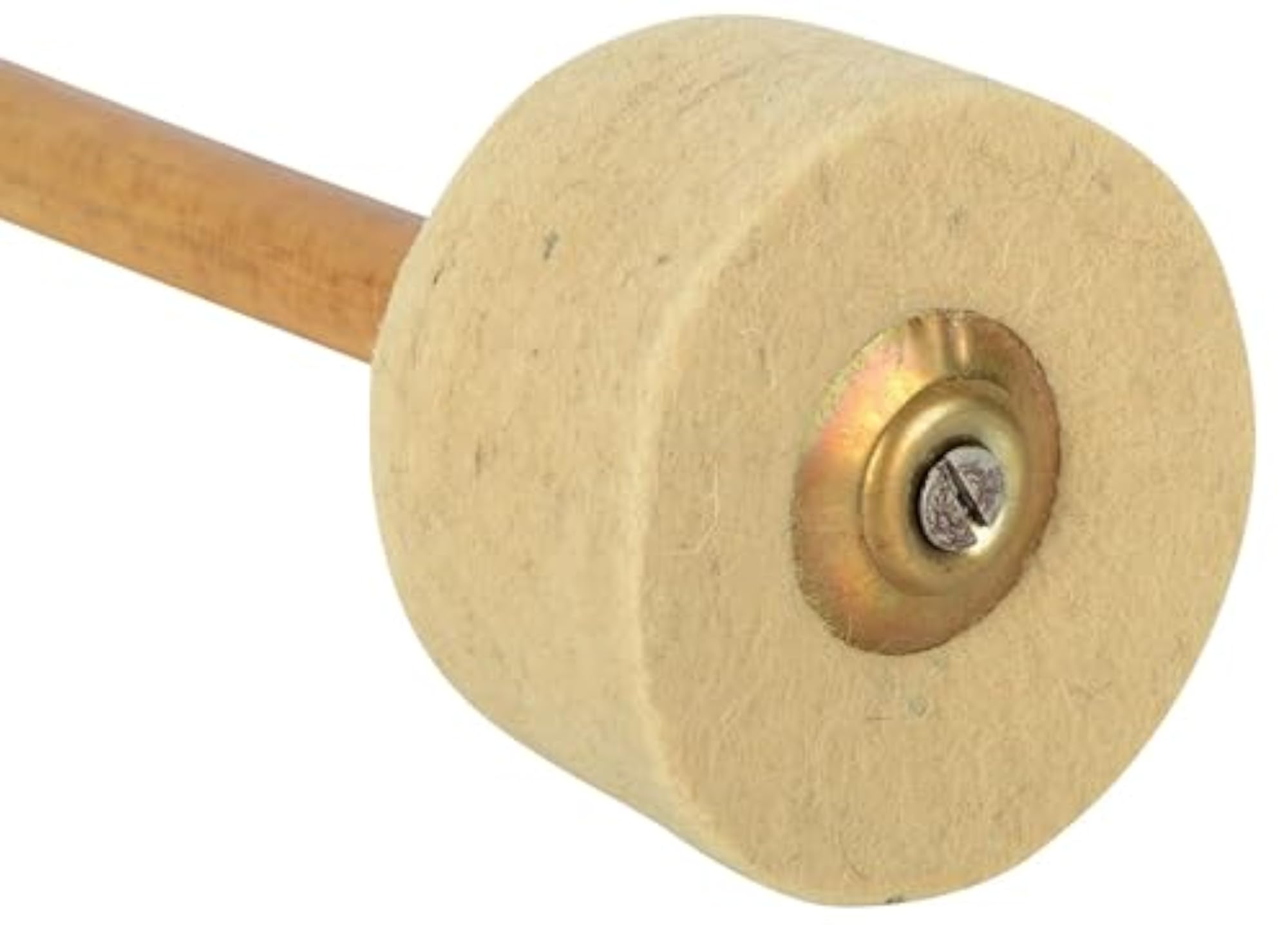 Wooden Shaft Drum Beater Pair for Brass Instruments