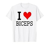 Photo Gallery i love biceps maglietta Photo Gallery i love biceps maglietta