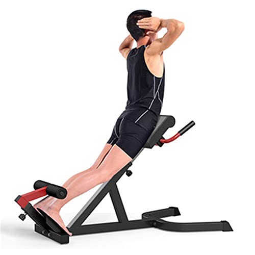 Yuefensu Romeinse stoel Romeinse stoel voor onderrug workout hyperextensie machine hyperextensie Romeinse stoel (kleur: zwart, maat: 145x70-80x43cm) - Image 4