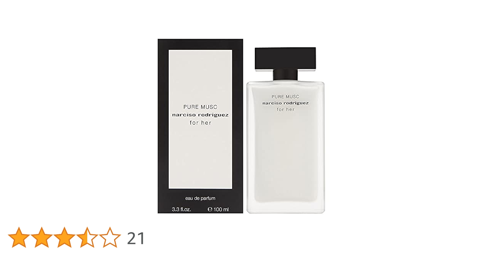 【使用済】narciso rodriguez PURE MUSC for her FOR HER PURE MUSC edp vapo 100 ml : NARCISO RODRIGUEZ