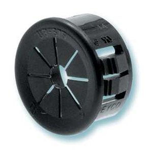 Heyco 2184 UB-1375 Black Universal Bushing Package of 250