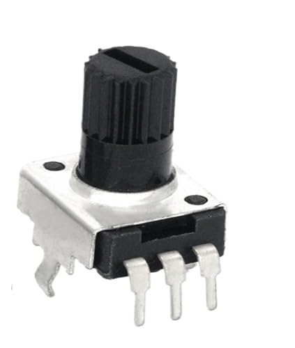 Potentiomètre vertical RV09 1K Ohm avec arbre de 12.5mm à 3 broches IBUW
