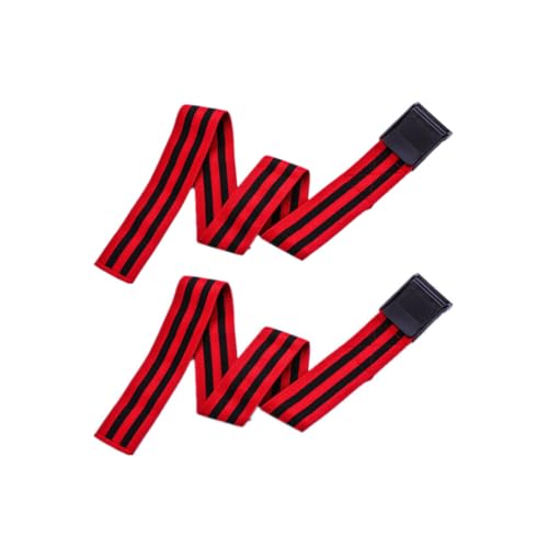 GXGM 2 Stück Okklusionsbänder Blutfluss Restriktion Bänder Flexibel Arme und Beine Holen Sie Sich Male Muskeln