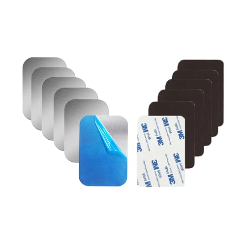 WJSD マグネットシート 強力 スチールプレート マグネット用 マグネット吸着用 スチールシート マグネットプレート メタルプレート マグネット補助プレート マグネット 補助板 スチール 板 ステンレス 板 65×45mm シルバー (方型スチールと磁石