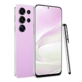MTGud 4G Smartphone Desbloqueado, Android 12.0 Teléfonos móviles con Pantalla HD + 6.6'', 4GB + 32GB ROM / 256GB SD, 4G Dual SIM Dual Cámara, ID Cara + WiFi+GPS+OTG (S25Ultra-Pink)