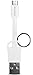 Produktbild Puro ckmicrowhi Cavo Micro USB Con GANCIO Porta-chiavi, Bianco