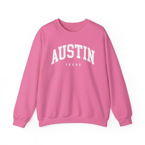Austin Texas Adult Unisex Crewneck Sweatshirt
