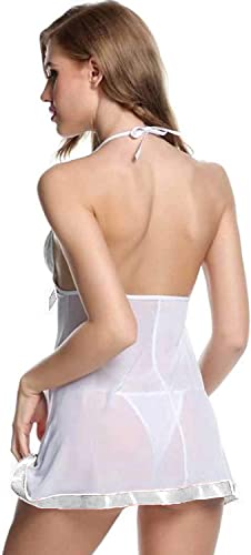 Image of Mount Edge Baby Cotton Doll Honeymoon Lingerie Maxi Nightwear Nighty Satin Sexy Shorts Women Honeymoon Bra Panty hot Sexy Night Dress Bra Set Sexy