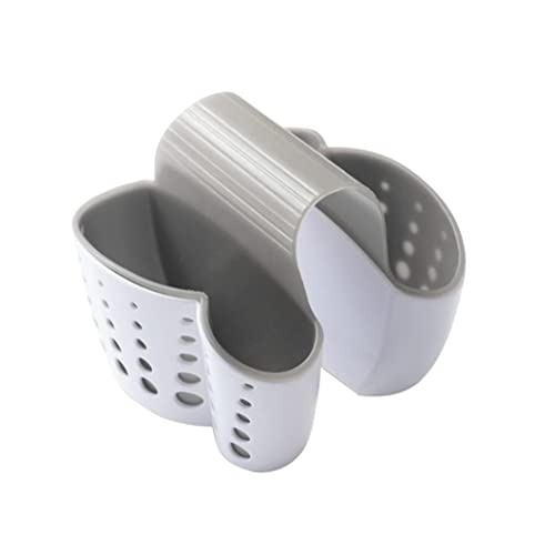 Sink Caddy Sponge Holder Plastic Saddle Kitchen Sink Organizer Faucet Caddy Desk Organizer