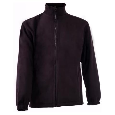 Step Ahead Premium Full Zip Polar Fleece Casual Workwear Jacket (Black, L) Cover