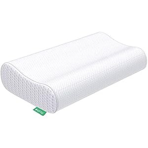 UTTU Orthopädisches Schlafkissen, Höheneinstellbares Memory Foam Nackenstützkissen Seitenschläferkissen, Ergonomisches Kopfkissen Antischnarchkissen mit Bambus Bezug