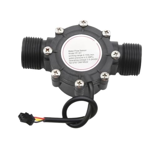 Capteur de débit d'eau effet Hall YF-S201 compteur liquide G1/2 pouce