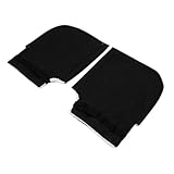 Cabilock 2 Piezas Manoplas para Manillar de Motocicleta Impermeables y Cortaviento Forro de Felpa Térmico Resistentes para Moto Nieve Scooter y Ciclismo Invierno