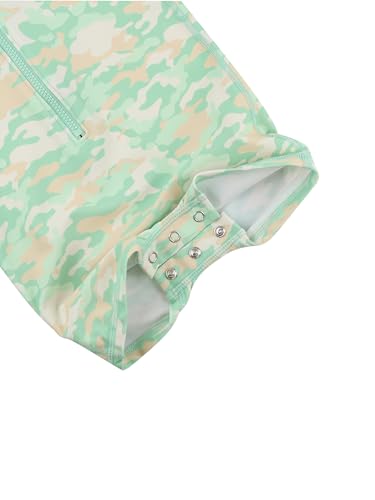 Image of RUGGEDBUTTS Baby /Toddler Boy Swimsuit, One Piece Zipper Rash Guard Sunsuit with UPF 50+ Sun Protection