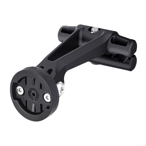 Image of Bike Tail Light Mount Bracket For Garmin And For Dji Action Cameras Black Plastic Holder With Screws For Secure Cycling Visibility On Rough Roads And Low Light Conditions Easy Install Kit Included