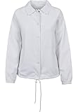 Veste légère aux couleurs discrètes avec poignets élastiques au niveau des manches et de l'ourlet