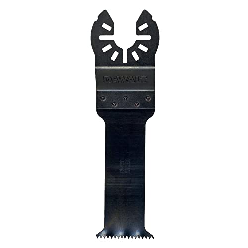 Dewalt Multi-Tool Bi-Metall Sägeblatt DT20703 (67 x 30 mm, mit Multi-Fit-Aufnahme, für den Einsatz in Hartholz, Kunststoff & Gipskarton)
