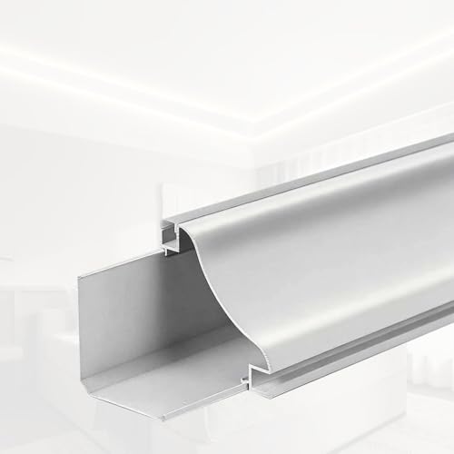 Moulure plafond LED : fixez votre éclairage indirect en surface sans percer - 2