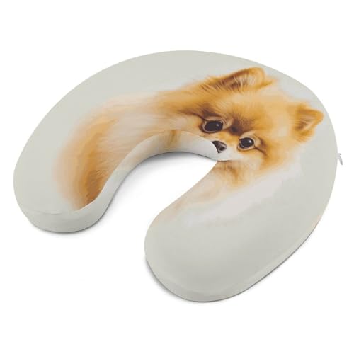Almohada U de espuma viscoelástica tamaño único miniatura 6