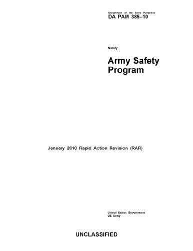 Department of the Army Pamphlet DA PAM 385-10 Safety: Army Safety ...