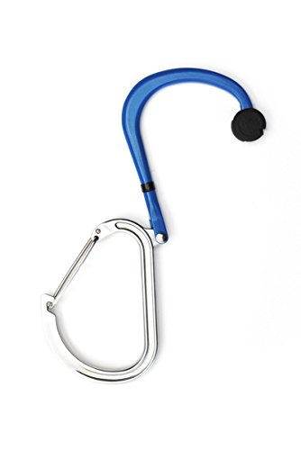 Qlipter Universal Carabiner with Extra Hook, Qlipter: Ocean