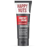 HAPPY NUTS Comfort Cream Deodorant For Men: Anti-Chafing Sweat Defense, Odor Control, Aluminum-Free Mens Deodorant & Hygiene Products for Men's Private Parts 3.4 Fl Oz, Fragrance-Free