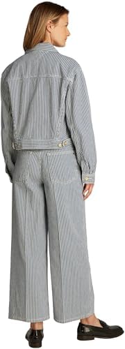 (-13%) Tommy Hilfiger Damen Jeansjacke Straight Cropped, Mehrfarbig (Jaz), 38