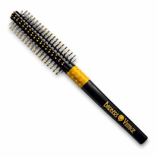 Barbers Vintage Quiff Roller Styling Brush For Men