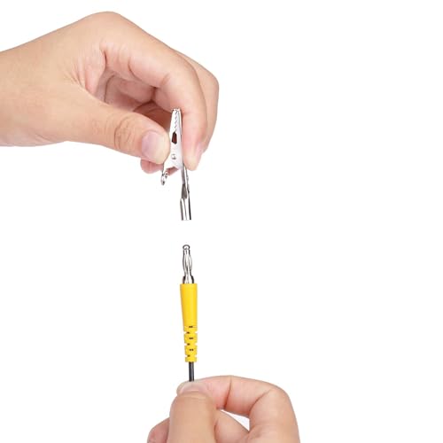 Anti Static Wrist Strap, Anti Static Wristband Grounding Bracelet with Alligator Clip and Extendable Long Cable., 11" - Regular, Polyurethane