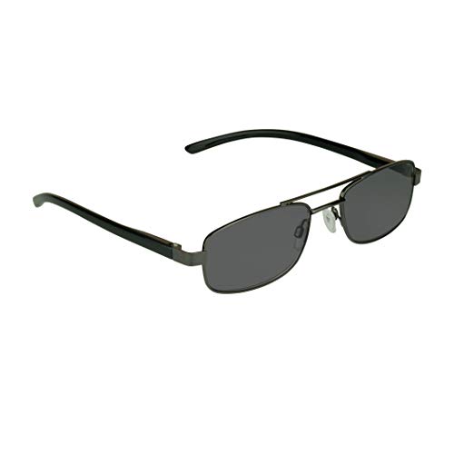 Image of proSPORT Reading Glasses Tinted Full Lens Sun Readers Pilot Square Aviator NOT BIFOCAL