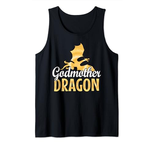 Madrina Dragon Lover Día de la Madre Camiseta sin Mangas
