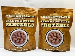 Generic Trader Joe's Milk Chocolate Covered Peanut Butter Pretzels - 12 oz each ~ 2 PACK