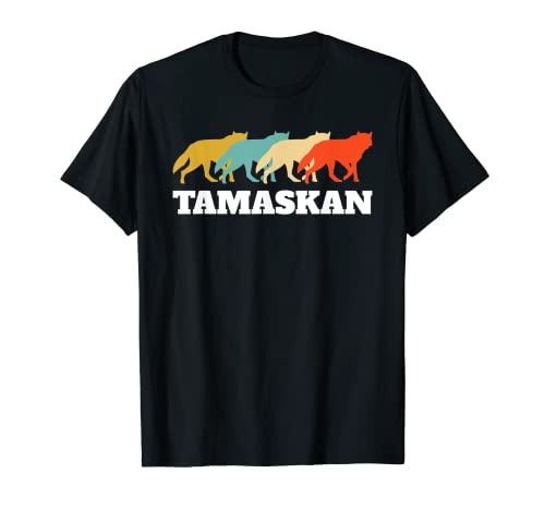 Tamaskan Northern Inuit Dog Retro Vintage Idea de regalo Camiseta