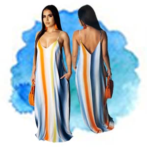 Image of SheKiss 2026 Women's Casual Summer Floral Long Maxi Dresses Floor Length Sleeveless Plus Size Sundresses