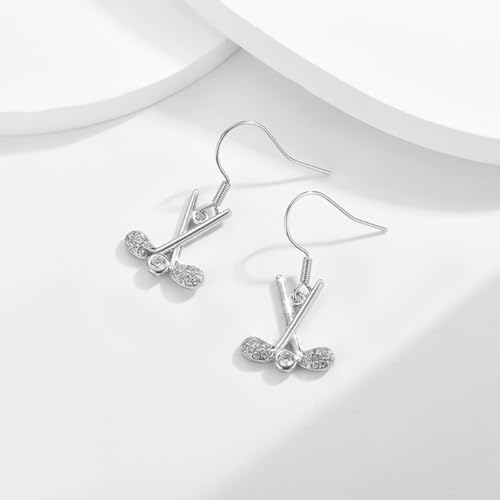 GULICX Golf Gifts for Women Golfers, Golf Dangle Earrings Jewelry for Women Golf Ball Lovers, Christmas Birthday Gifts for Her2